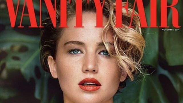 La ganadora de un oscar protagoniza la portada del número de noviembre de la revista Vanity Fair.
