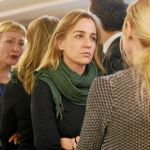 La ex candidata de IU, ayer, en un hotel en Madrid donde se reunió con sus seguidores para dar forma a su proyecto de «unidad popular»