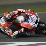 El piloto italiano de MotoGP Andrea Dovizioso, de Ducati