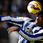 El delantero portugués del Deportivo de La Coruña, Iván Cavaleiro.