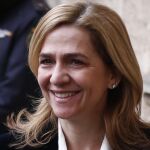 Llegada de la Infanta Cristina a los Juzgados de Palma de Mallorca el pasado mes de febrero.