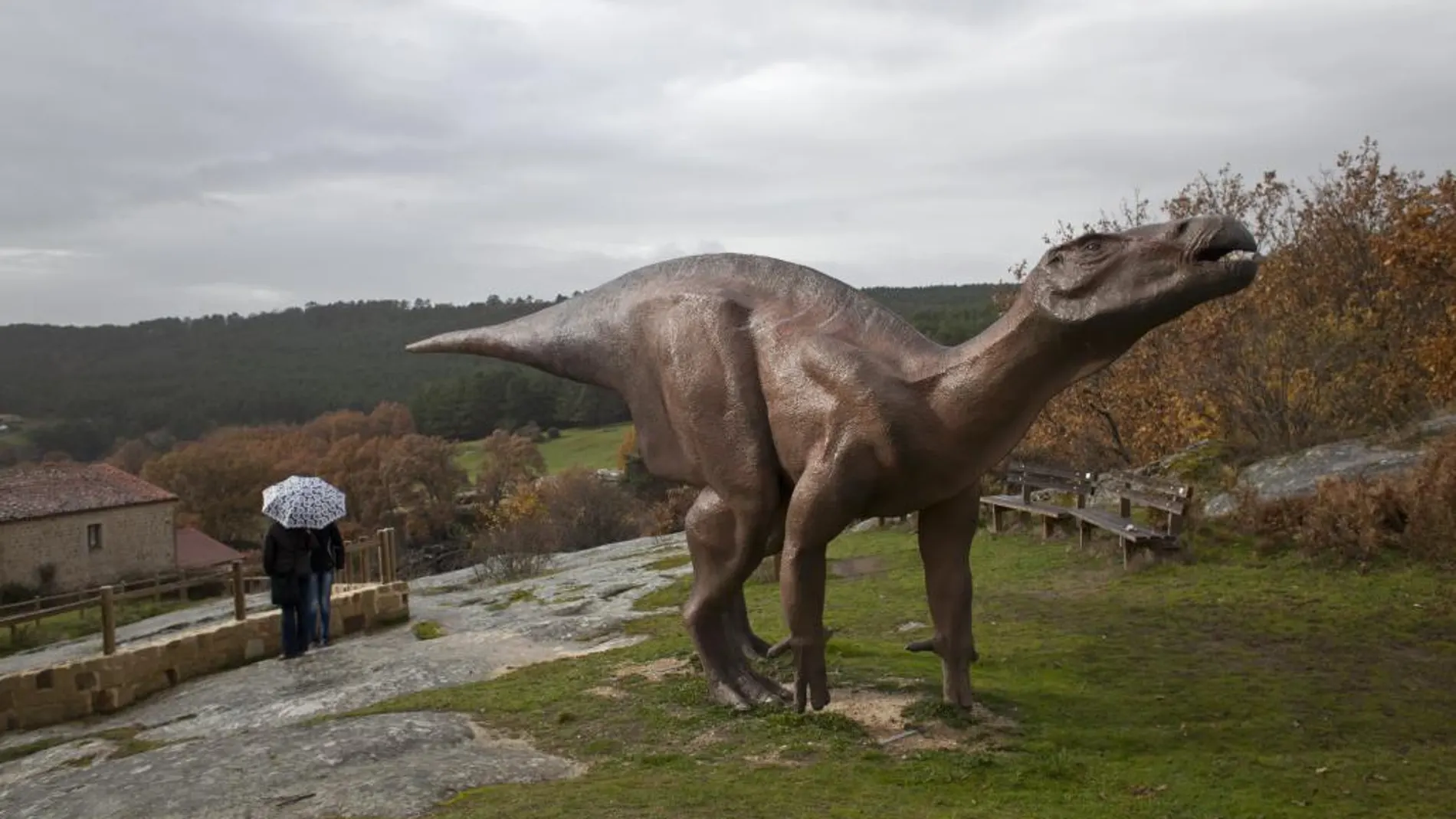 Burgos, entre pinos y dinosaurios