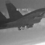 Un F-16 interceptan un avión ruso SU-34 Fullback.