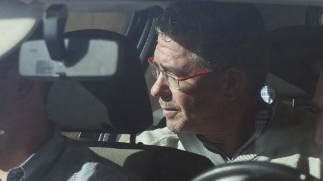 El exconsejero de Presidencia de la Comunidad de Madrid Francisco Granados el día de su detención
