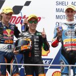 Efren Vazquez, Jack Miller y Alex Rins
