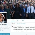 Obama estrena nueva cuenta de Twitter que gestiona él mismo