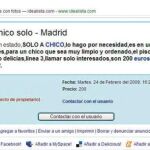 «Alquilo sofá con derecho a cocina por 150 euros al mes»