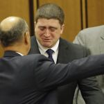 Michael Brelo, llora de alegría tras conocer el veridicto