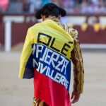 Juan Viriato mostró su solidaridad con sus compatriotas, en huelga de hambre, a las puertas de La Santamaría de Bogotá