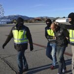 Un fuerte dispositivo policial participó en las detenciones de los yihadistas
