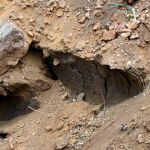 Parte del meteorito que impactó en una zona despoblada en Managua (Nicaragua).