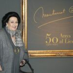 Montserrat Caballé, en imagen de archivo