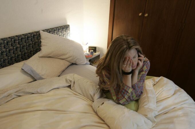 El insomnio es un trastorno con consecuencias durante todo el día El insomnio es un trastorno con consecuencias durante todo el día