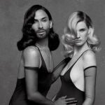 Conchita Wurst conquista a Karl Lagerfeld