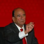 El presidente del Banco Santander, Emilio Botín