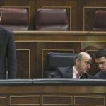 El ministro de Sanidad Alfonso Alonso, durante la sesión de control al Gobierno del Congreso.