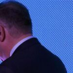 Alex Salmond, hoy, tras comparecer ante los medios después de conocerse los resultados del referéndum en el que el "no"ha rsultado vencedor.
