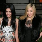 La cantante con su hija Lourdes