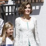 Doña Letizia con la Infanta Sofía
