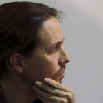 El secretario general de Podemos, Pablo Iglesias