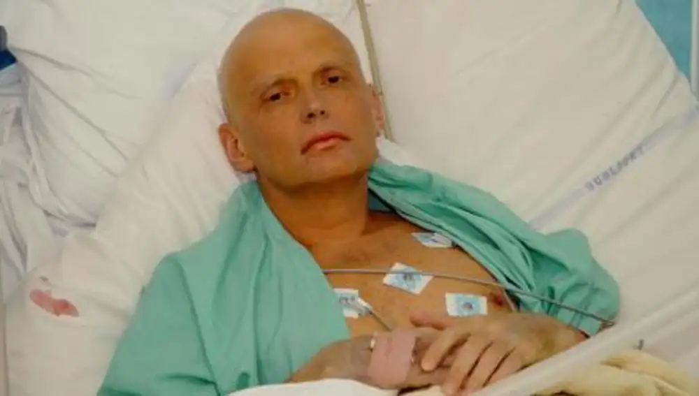 Alexander Litvinenko, tres días antes de morir