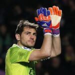 Casillas ha coincidido con Asenjo en la Selección