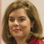 La vicepresidenta primera del Gobierno, Soraya Sáenz de Santamaría.