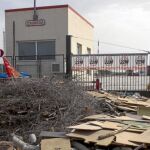Entrada a las instalaciones de Coca-Cola en Fuenlabrada