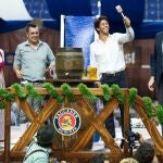 Fernando Verdasco inaugura la primera Oktoberfest en España