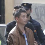 Momento de la detención de Gao Ping