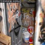 La Sexta mostró el material que guardaba el Frente en el estadio rojiblanco