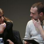 Tania Sánchez, y Luis Alegre, secretario general de Podemos en la Comunidad de Madrid.