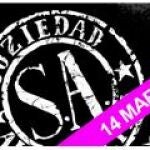 Cartel en el que se anuncia el próximo concierto