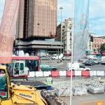 Las excavadoras toman Colón