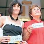 González-Sinde y Carmen Caffarel con sus palabras favoritas