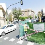 Las catas arqueológicas en el casco histórico aún se desarrollaban ayer