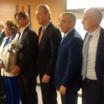Ferrer, en el acto con el Premio Samaranch
