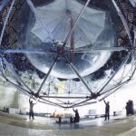 El detector de neutrinos Super K, en Japón