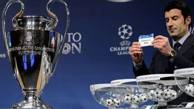 Imagen del sorteo de la pasada edición de la «Champions»