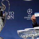 Imagen del sorteo de la pasada edición de la «Champions»