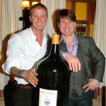 Imagen de archivo de David Beckham con Tom Cruise en madrid