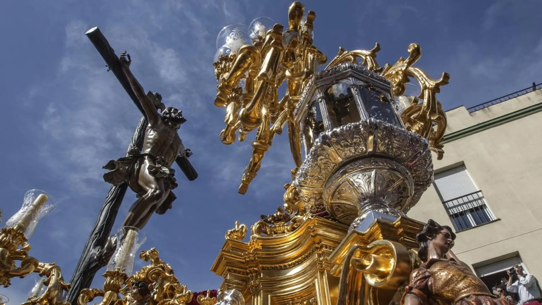 El Cristo de la Expiración, de la hermandad del Cachorro