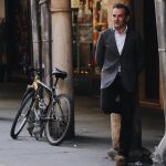 Luis Miguel Encabo, en las calles de Alcalá de Henares