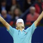 Kei Nishikori tras ganar el Barcelona Open Banc Sabadell-Trofeo Conde de Godó