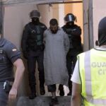 Una de las seis personas que fueron detenidas en Melilla