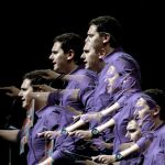 Multiexposición de siete fotografías realizada directamente en la cámara del líder de Ciudadanos, Albert Rivera, el sábado en Barcelona