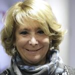 La presidenta del PP de Madrid, Esperanza Aguirre
