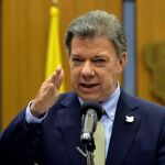 El presidente de Colombia, Juan Manuel Santos.