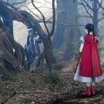 Johnny Depp interpreta al lobo, un punto sarcástico, del cuento de Caperucita