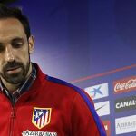 Juanfran Torres con el Atlético de Madrid.